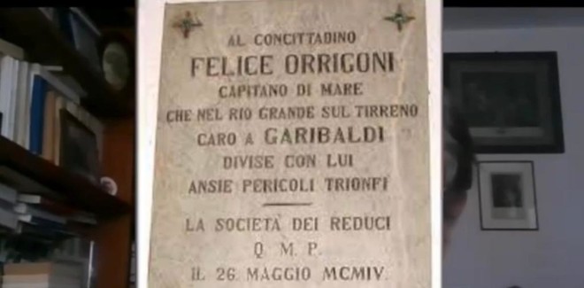 VIDEO - Felice Orrigoni di nome e di fatto. «Avventuroso e tombeur de femmes, Garibaldi gli dava del tu...»