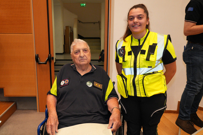 Gualterio De Tomasi alla premiazione dello scorso settembre Gualterio De Tomasi alla premiazione dello scorso settembre