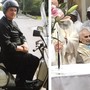 In Vespa (foto da Il Dialogo) e in occasione dei 90 anni (foto da Oratorio Prospiano per i suoi 90 anni) In Vespa (foto da Il Dialogo) e in occasione dei 90 anni (foto da Oratorio Prospiano per i suoi 90 anni)