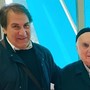 Don Germano Celora con il sindaco di Garbagnate, Daniele Davide Barletta Don Germano Celora con il sindaco di Garbagnate, Daniele Davide Barletta