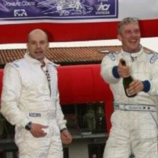 Diocleziano Toia (a destra) con Denis Tosetto al Rally dei Laghi