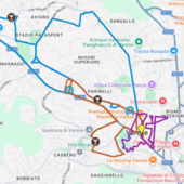 I percorsi della Ecorun che interesseranno la città
