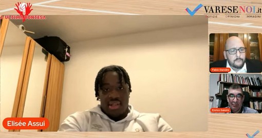 Elisee Assui, ospite a L'Ultima Contesa