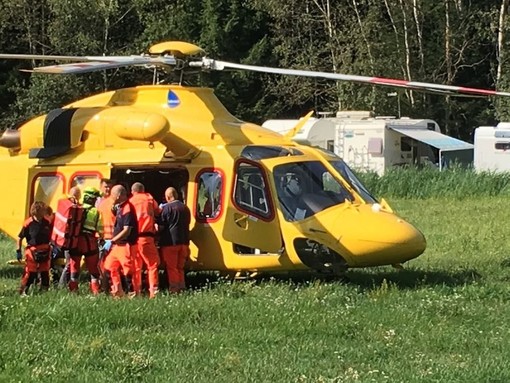 Sacche di sangue e plasma a bordo degli elisoccoroso lombardi: più sicurezza dal cielo