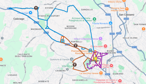 I percorsi della Ecorun che interesseranno la città
