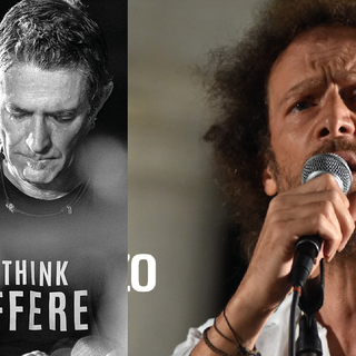 Il pianista Michele Fazio ed il cantautore Francesco Tricarico