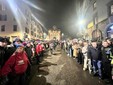 Le immagini del Falò di Sant'Antonio questa sera in piazza della Motta a Varese