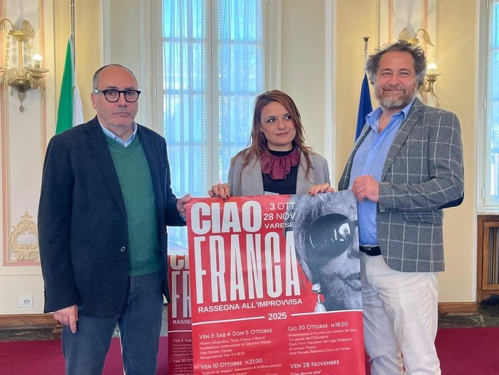 Presentata stamattina in Comune a Varese la terza edizione di &quot;Ciao Franca&quot;