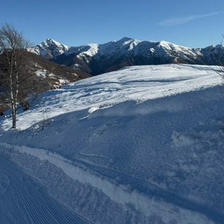 La neve in Forcora ha regalato una domenica di sci agli appassionati