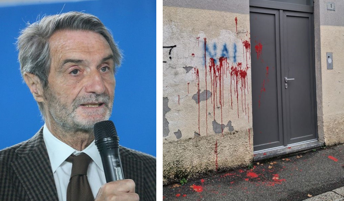 Sedi Lega vandalizzate, Fontana: «Azioni antidemocratiche. Nostro impegno non rallenta» Sedi Lega vandalizzate, Fontana: «Azioni antidemocratiche. Nostro impegno non rallenta»