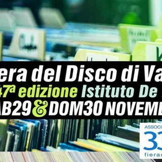 Sabato 29 e domenica 30 la Fiera del Disco arriva all'Istituto De Filippi
