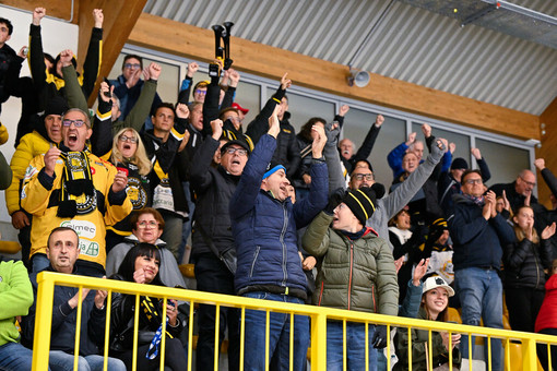 Il popolo giallonero pronto alla grande sfida all'Aosta