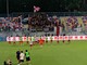 Varese sotto la curva a fine gara