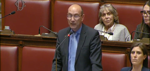 Antonio Ferrara ieri sera alla Camera