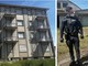 Ferno, stop agli abusivi: palazzina sgomberata e ingressi murati