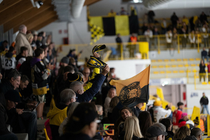 L'Acinque Ice Arena può sempre fare la differenza (Foto Galbiati)