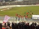 La gioia finale dopo il 2-1 al Borgaro