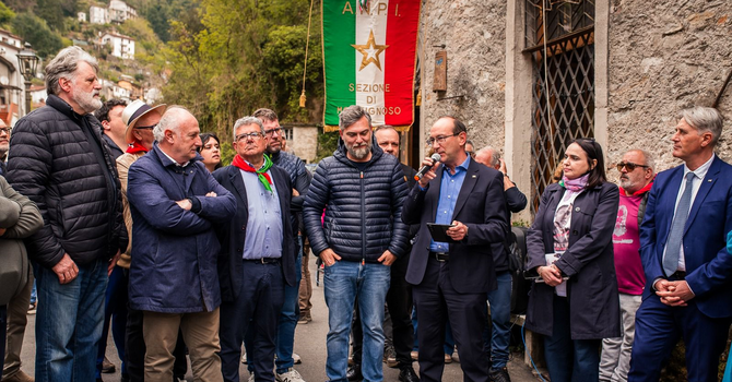 L’intervento dell’onorevole Ferrara a Forno di Massa