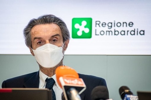 Fontana: «Calano tutti i parametri, la Lombardia resta in zona gialla»