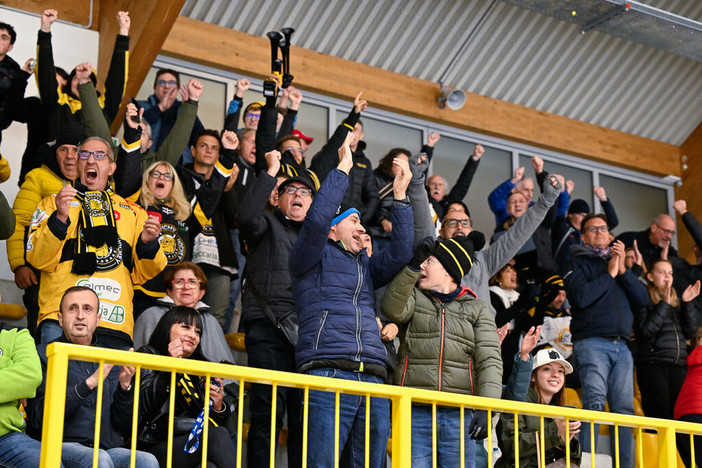 Il popolo giallonero pronto alla grande sfida all'Aosta