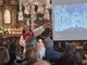Suor Maria Gloria Riva delle Suore Adoratrici e critico d'arte al Sacro Monte per il Giubileo degli artisti