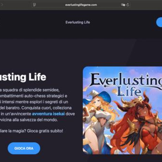 EverlustingLifeGame.com disponibile in Italia su PC e mobile EverlustingLifeGame.com disponibile in Italia su PC e mobile