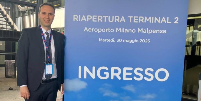 Riapertura Terminal 2, Cosentino: «Forte segnale per la ripartenza e la crescita della provincia di Varese»