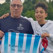 La foto del primo incontro tra Gianni Spinosa e Gabriele Brizio