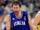 Giacomo "Gek" Galanda con la maglia azzurra della Nazionale Giacomo "Gek" Galanda con la maglia azzurra della Nazionale