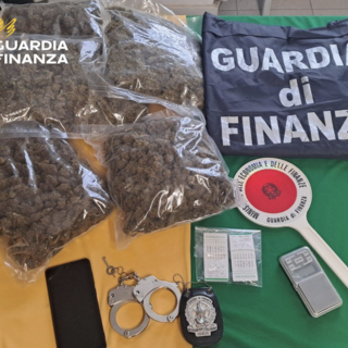 Oltre un chilo di marijuana nascosto in casa: arrestato dalla Guardia di Finanza di Varese Oltre un chilo di marijuana nascosto in casa: arrestato dalla Guardia di Finanza di Varese