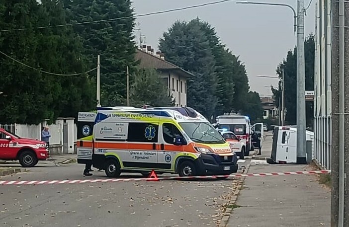 Incidente a Busto, coinvolti anche due bambini di 9 anni Incidente a Busto, coinvolti anche due bambini di 9 anni