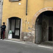 I carabinieri in via Porro