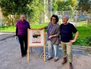 Da sinistra: Paola Favaletto, l'assessora Rossella Dimaggio e Maria Luisa Troncia
