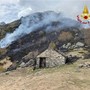 FOTO. Incendio nel Verbano Cusio Ossola in Val Grande. «È di probabile natura colposa»