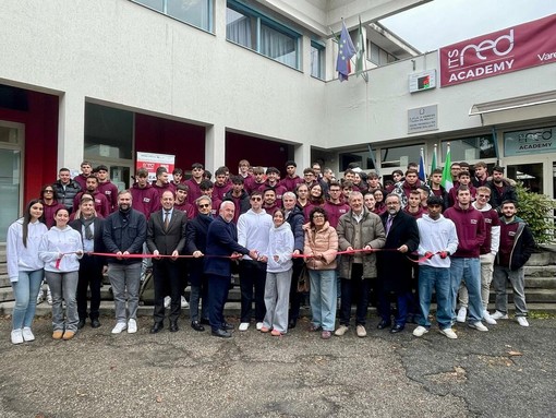 Taglio del nastro per la ITS Red Academy in via Brunico