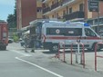 Le immagini dell'incidente di questa mattina in viale Borri