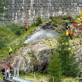 I soccorsi sul luogo della tragedia