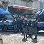 Polizia in occasione del Remigration Summit della scorsa primavera a Gallarate Polizia in occasione del Remigration Summit della scorsa primavera a Gallarate