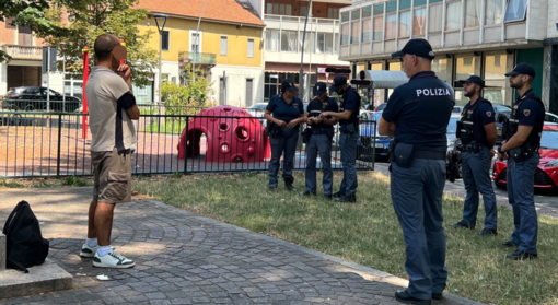 Gallarate, ancora controlli ad "alto impatto": la polizia di Stato identifica 85 persone in centro