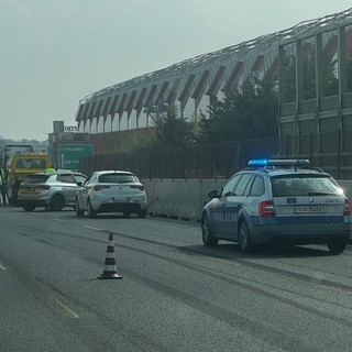 Incidente sull’A8 tra Busto e Castellanza. Traffico bloccato