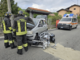 Schianto tra un'auto e una moto a Ferrera di Varese: un ferito