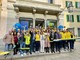 Taglio del nastro all'ingresso di piazza San Vittore per l'innovativo negozio Ikea nel cuore di varese