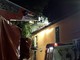 FOTO. Incendio nella notte a Bardello: tetto distrutto dalle fiamme