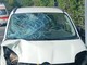 L'auto coinvolta nell'incidente (foto LuinoNotizie.it) L'auto coinvolta nell'incidente (foto LuinoNotizie.it)