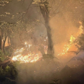 Incendi in Val d'Ossola causati dai fulmini dei temporali: elicotteri in azione su più fronti Incendi in Val d'Ossola causati dai fulmini dei temporali: elicotteri in azione su più fronti