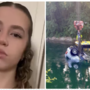 A sinistra: Camilla Copparoni, una delle vittime. A destra: le operazioni di recupero dell'Audi nel Villoresi da parte dei vigili del fuoco A sinistra: Camilla Copparoni, una delle vittime. A destra: le operazioni di recupero dell'Audi nel Villoresi da parte dei vigili del fuoco