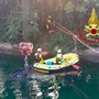 L'immagine del recupero dell'auto finita nel canale domenica mattina a Senago