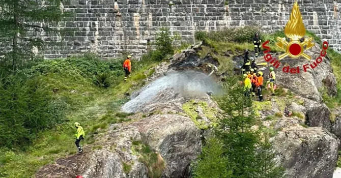I soccorsi sul luogo della tragedia I soccorsi sul luogo della tragedia
