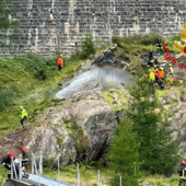 I soccorsi sul luogo della tragedia I soccorsi sul luogo della tragedia