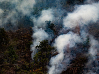 Alcune immagini dell'incendio pubblicata da OssolaNews.it